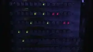 Relay computer at 32x speed: scrolling sine wave