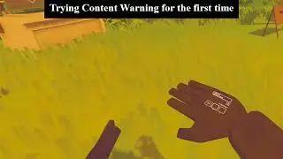 My First Impressions of "Content Warning"