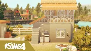 I Built a Storybook Cottage in The Sims 4!