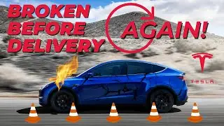 Model Y regret after this happened AGAIN... (Damaged on Delivery)