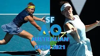 Jennifer Brady vs Karolína Muchová Australian Open 2021 SEMI-FINALS FULL MATCH HIGHLIGHTS