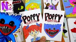 ХАГИ ВАГИ! Бумажные сюрпризы игра Poppy Playtime! Вся коллекция своими руками! Энканто! nyuta play