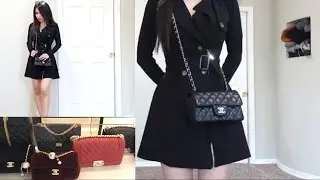 CHANEL 20B RECTANGULAR MINI BLACK LAMBSKIN SHW UNBOXING