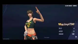 Clash Squad Gameplay with Random Fan Must Watch - Garena Free Fire @mr.king