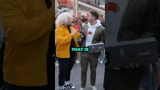 You’ll never believe who I ran into in NYC 😱