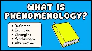 What is Phenomenology? (Explained in 3 Minutes)