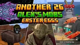 All Alex's Mobs EASTER EGGS | Part 2