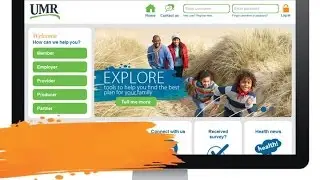 UMR Desktop Site Tour for Employers