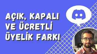 12 - Üyelik Türleri | Discord Topluluk Yönetimi