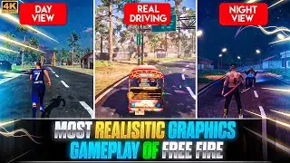 MOST REALISITC GRAPHICS GAMEPLAY OF FREE FIRE | FREE FIRE ULTRA MAX GRAPHICS GAMEPLAY | FREE FIRE 4K