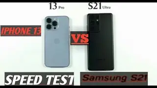 iphone 13 Pro Vs Samsung S21 Ultra Pro Speed Test | Pro Vs Pro