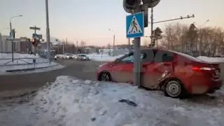 ДТП на перекрестке Гагарина — Старцева