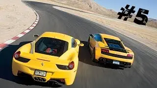 У кого пукан круче #5. Lamborghini Gallardo vs. Ferrari Italia 458.