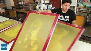 Como revelar mallas serigraficas
