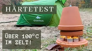 Teelichtofen bauen heizen 🔥 wird teuer 💰