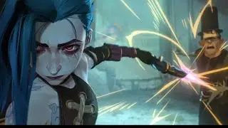 Arcane Season 2 Episode 2 Jinx gifts Sevika one armed bandit to fight Smeech