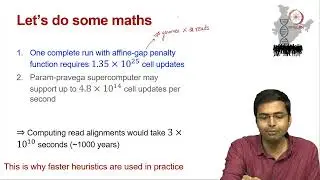 Lec 23 Heuristics for genome-scale alignment