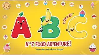 A to Z Food Adventure LearnABCswithDeliciousDelights🍎🍕🥦 #kidzone  #funzone  #studyzone  #alphabets