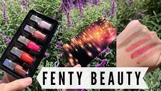 Fenty Beauty Mini Gloss Bomb Set Review + Try On