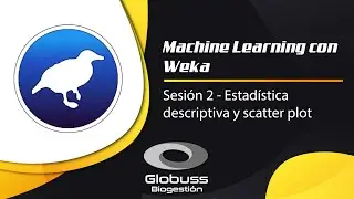 WEKA [Menus PREPROCESS y VISUALIZE] - Estadísticas y dispersión