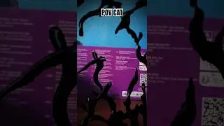 POV CAT VISION BUT VENOM CAT #pov #catvideos #trending #funny