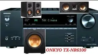 4K 8K (ONKYO TX-NR6100) VRS (KLIPSCH SPEAKERS)