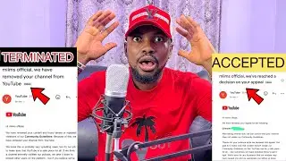 YouTube TERMINATED My Main Channel | How I RETRIEVED It