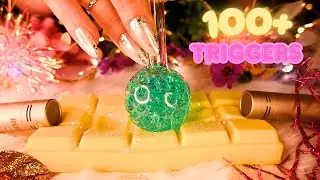 ASMR for Sleep 🌙💜 Vibrant Dreams • Gentle Tapping, Crinkles & Hypnotic Sounds [No Talking]