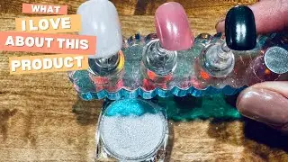 Pretty Diva Moonlight Chrome Nail Powder ✨ Unicorn Mermaid Aurora Nails Review
