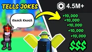Donating Robux For A Bad Joke On PLS DONATE 💸 ROBLOX (2024)