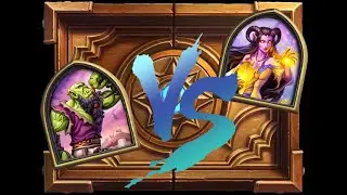 Hearthstone прохождение книги наемников | Зирелла vs Каргал Боевой Шрам | испытание 1/8