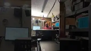 Cleaning up in the workshop