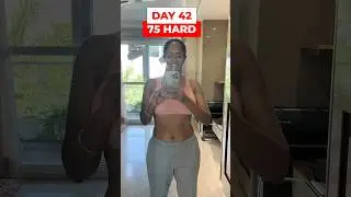 Day 42 of 75 HARD- Yoga, Quick Workout and Travelling 