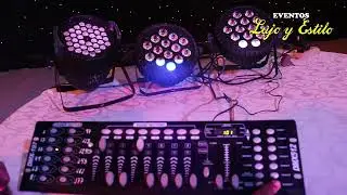 PROGRAMACION DMX - LUCES LEDS