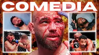 MMA KNOCKOUTS BUT THEY'RE GETTING FUNNIER EVERY TIME