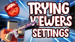I MADE A STREAMER TRY MY VIEWER'S SETTINGS