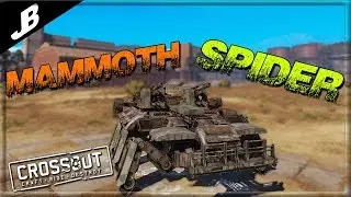 The Heavy Weight Champ, Double mammoth spider build - Crossout Gameplay