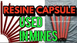 RESIN CAPSULE::::use in mines:::!!