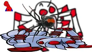 FNF vs the giant enemy spider! watch if you dare.