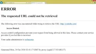 How to open a blocked internet access