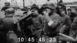 【Footage】Freikorps with white armband