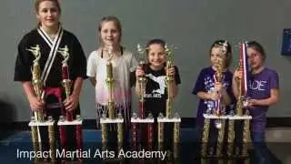 Lexington, NC- Impact Martial Arts Academy-  Sidekick Karate Tournament 2015