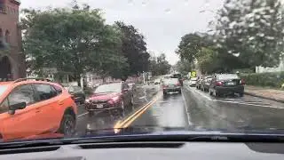 Brattleboro, Vermont Rainy Day