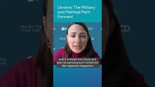 Policy Analyst on Ukraine's longer term efforts to join the EU