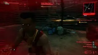 【cyberpunk2077】 Boxing with GOLD Arm