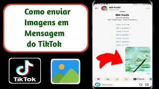 Como enviar fotos/imagens em mensagens do TikTok (2025) | Enviar fotos/imagens no TikTok