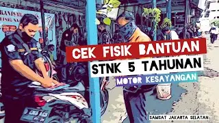 Cara Cek Fisik Bantuan STNK Motor 5 Tahunan di Samsat Jakarta Selatan