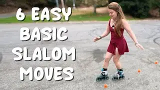 Slalom Inline Skating Basics for Beginners | Learn Fish, Snake, Crisscross & More! 🌟