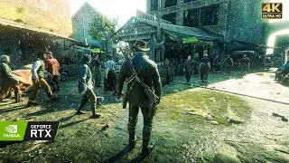 [4K] RDR2 ➤ Insane Graphics RTGI ReShade - Ultra Settings ➤RTX3080Ti Ryzen 9 5900X