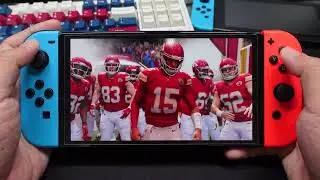Madden NFL 25 Gameplay On Nintendo Switch Oled